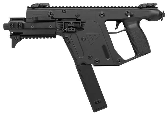 Kriss USA Kriss USA Vector SDP Enhanced 45 ACP Semi-Auto Pistol with 30-Round Magazine KV45-PBL30