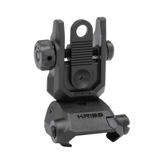 Kriss USA REAR FLIP-UP SIGHT BLK STEEL DA-RSBL00