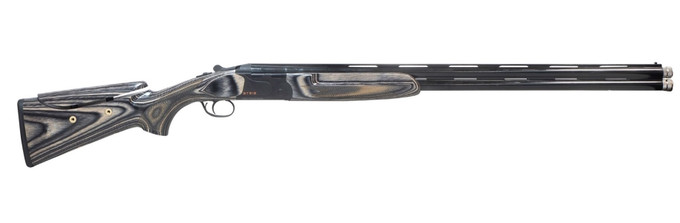 Pointer Pointer FT912 Field Over/Under 12 Gauge Shotgun with Gray Laminate Stock REXST912BBL12