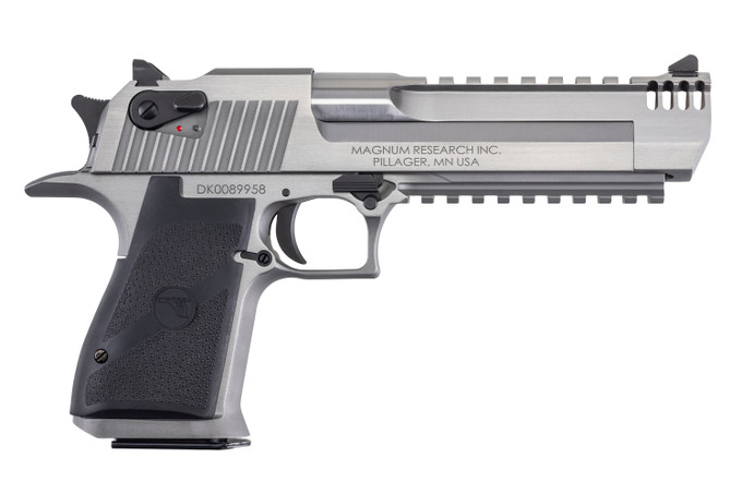 Magnum Research Magnum Research Desert Eagle Mark XIX 44 Magnum Semi-Auto Pistol with Stainless Steel Finish DE44SRMB