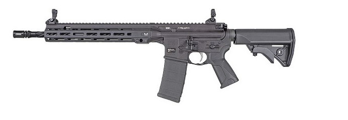 LWRC LWRC ICMKII 5.56mm Black Rifle with Collapsible Stock and 30-Round Magazine ICMKIIR5B16