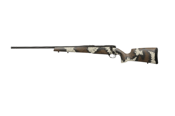 Weatherby Weatherby Mark V High Country 257 WBY Mag Bolt Action Rifle with Camo Carbon Fiber Stock MHC01N257WL8B