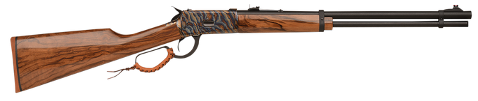Gforce Arms Gforce Arms Saddlehorn Model GFLVR3030CC Lever Action Rifle in 30-30 Win with Color Case Hardened Finish and Turkish Walnut Stock GFLVR3030CC