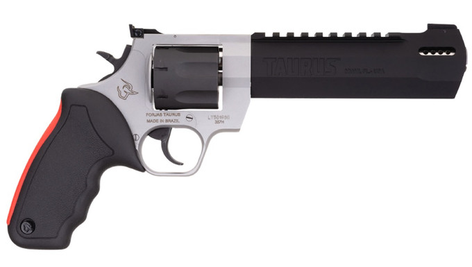 Taurus Taurus Raging Hunter .357 Magnum / .38 Special Revolver with 7-Round Capacity, Matte Finish, and Picatinny Rail 2-357065RH