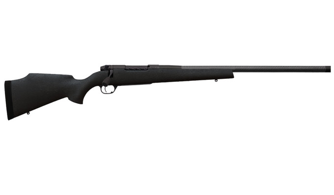 Weatherby Weatherby Mark V Carbonmark Bolt Action Rifle in 300 WBY Mag with Black Cerakote Finish MCM02N300WR4T