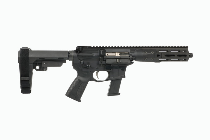 LWRC LWRC IC-9 9mm Semi-Auto Pistol with SBA3 Pistol Brace and 27-Round Magazine ICP9B8SBA3