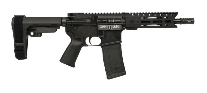 Diamondback Firearms Diamondback Firearms DB191BB001 Carbon DB15 Pistol in 300 AAC Blackout with SBA3 Brace and Magpul Grip DB191BB001