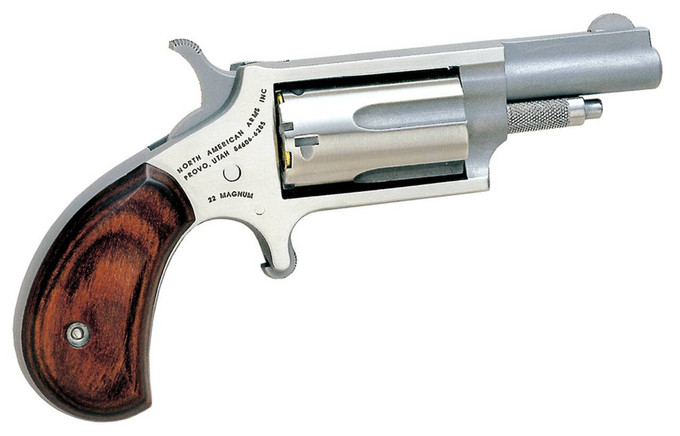 North American Arms MINI 22MAG REV 1-5/8" SS NAA-22M