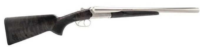 Heritage Manufacturing Heritage Manufacturing Badlander 20 Gauge Side By Side Shotgun with Nickel Finish and Turkish Walnut Stock BL2018NI