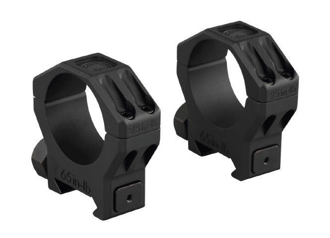 SIG SAUER ALPHA6 SCOPE RINGS 30MM LOW SOA63001
