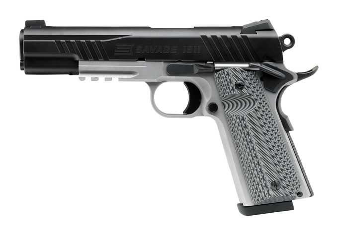 Savage Arms Savage Arms 1911 GOV 9mm Black Slide & Frame with Rail, 10+1 Capacity 67208