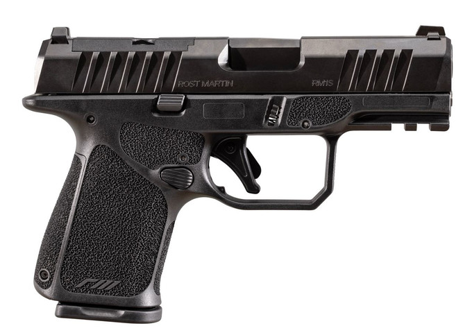 ROST MARTIN ROST MARTIN RM1S 9mm Semi-Auto Pistol with Optics Ready Slide and Ambi Controls RM1SBLKOSP