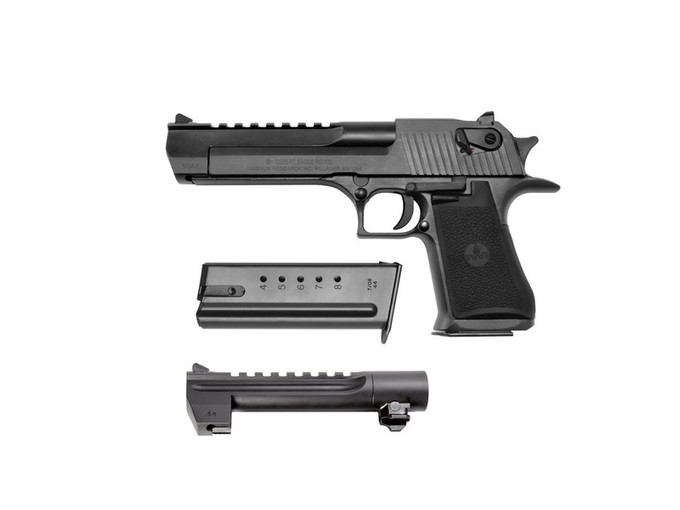 Magnum Research Magnum Research Desert Eagle .50 AE Semi-Auto Pistol with Additional 44 Magnum Barrel and Mag - Model DE50WB6 DE50WB6