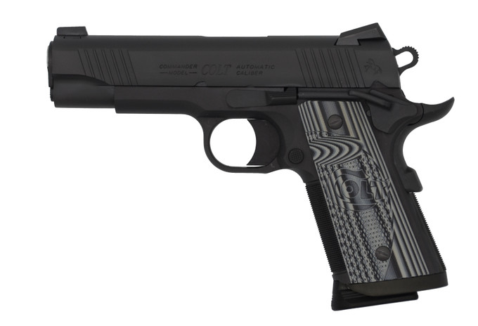 Colt Colt Combat Unit CCO 45 ACP Semi-Auto Pistol with Black PVD Finish and Alloy G10 Grips O9840CCU