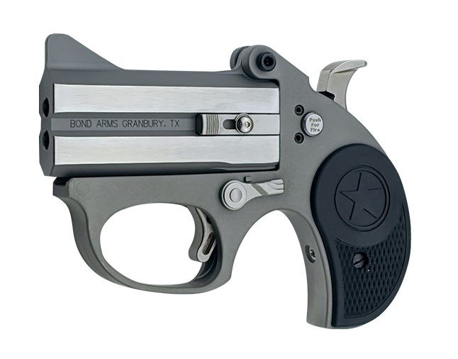 Bond Arms Bond Arms Stinger Rough Stainless .22 LR Specialty Handgun with Fixed Sights BASRS-22LR