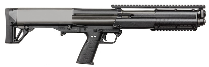 Keltec Keltec KSG 12 Gauge Pump Action Shotgun with 14+1 Capacity and Picatinny Rails KSGBLK