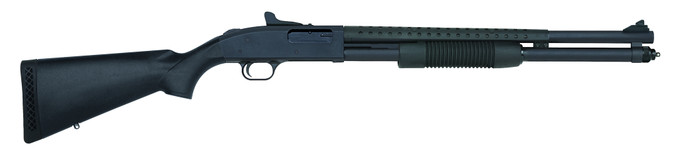 Mossberg Mossberg 590 Persuader 12 Gauge Pump Action Shotgun with Ghost Ring Sights and Synthetic Stock 50693