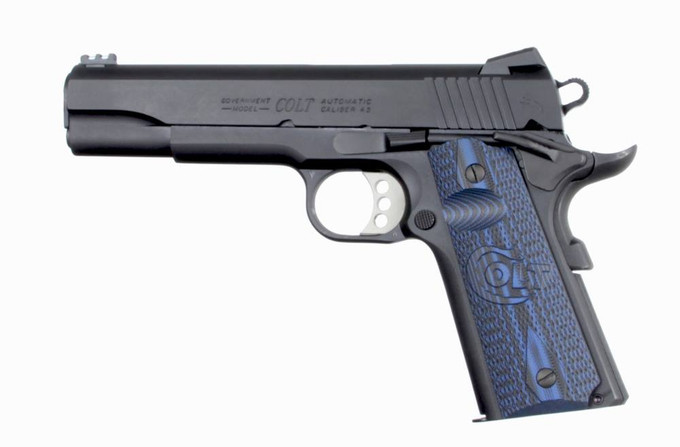 Colt Colt Series 70 Competition .45 ACP Semi-Auto Pistol with Novak Fiber Optic Sights O1970CCS