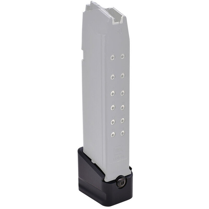 Warne GLOCK 19/23 MAG EXT +5/+4 BLK 3126