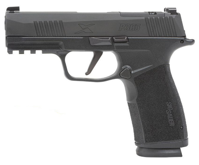 SIG SAUER SIG SAUER P365 X-Macro 9mm Semi-Auto Pistol with Nitron Finish and 10+1 Capacity 365XCA-9-BXR3-10