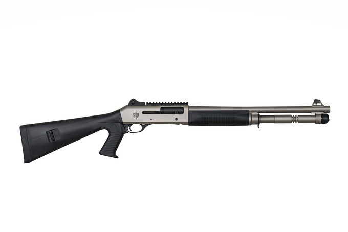 Military Armament Corp Military Armament Corp MAC 1014 Marine 12 Gauge Semi-Auto Shotgun with Nickel Finish 21000153