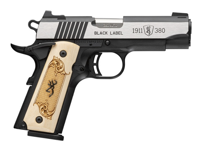 Browning Browning 1911-380 Black Label Semi-Auto Pistol with 10-Round Magazines 051999492