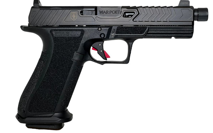 Shadow Systems Shadow Systems DR920 War Poet 9mm Semi-Auto Pistol with 17+1 Capacity and Black Nitride Finish SS-2075