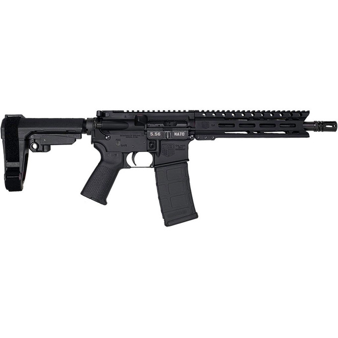 Diamondback Firearms Diamondback Firearms DB1916K001 Carbon DB15 Pistol in 5.56 NATO with SBA3 Brace and Magpul Grip DB1916K001