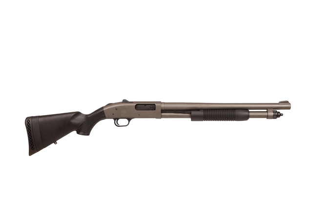 Mossberg Mossberg 590A1 Professional 12 Gauge Pump Action Shotgun with Tungsten Cerakote Finish 50790