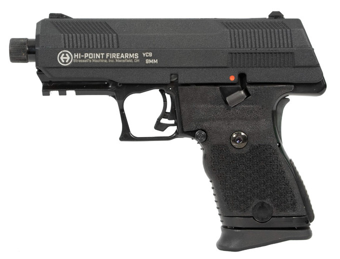 Hi-Point Hi-Point C-9 9mm Semi-Auto Pistol with 10-Round Capacity and Adjustable Sights YC9