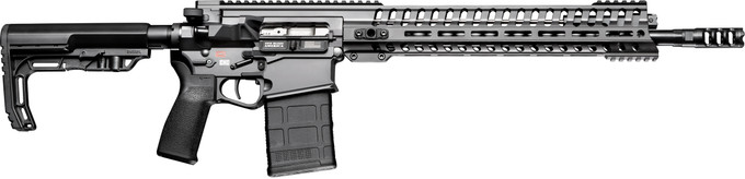 POF USA POF USA Revolution .308 Win Rifle with Collapsible Stock and Tungsten Cerakote Finish 01930