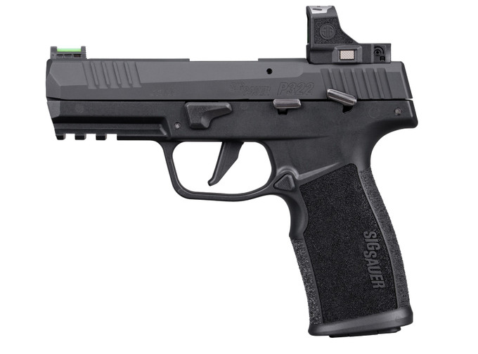 SIG SAUER SIG SAUER P322 .22 LR Semi-Auto Pistol with Optic Ready Slide and 20-Round Magazines 322C-B-RS