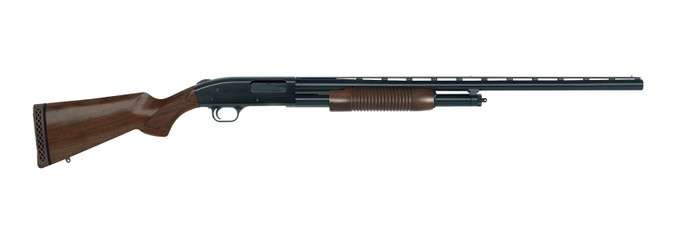 Mossberg Mossberg 500 Retrograde Field 12 Gauge Pump Action Shotgun with Walnut Stock and Blued Finish 50430