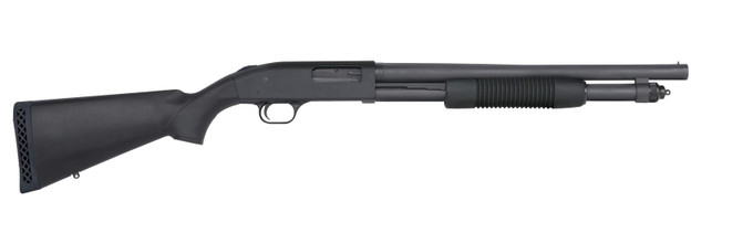 Mossberg Mossberg 590 Tactical 12 Gauge Pump Action Shotgun with 6+1 Capacity and Matte Blue Finish 50778