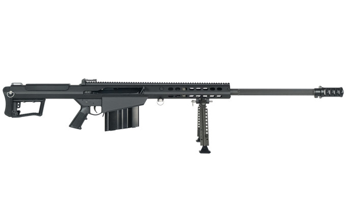 Barrett Firearms Barrett Firearms M107A1 .50 BMG Semi-Auto Rifle with Tactical Stock and Accessories 18059