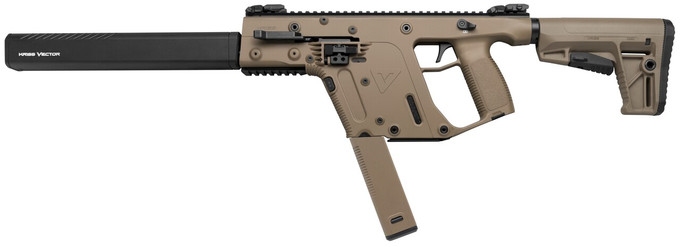 Kriss USA Kriss USA Vector CRB G2 10mm Semi-Auto Rifle with Flat Dark Earth Finish KV10-CFD20