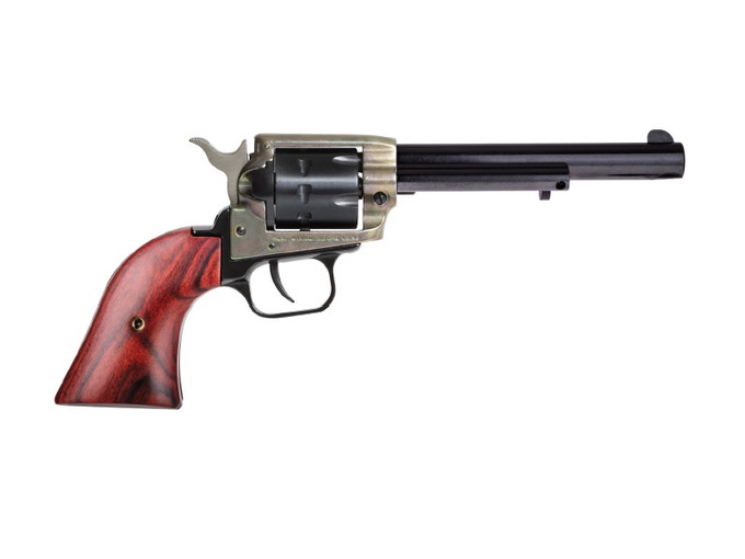 Heritage Manufacturing Heritage Manufacturing Rough Rider Small Bore .22 LR Revolver with Color Case Hardened Finish and Fixed Sights RR22999CH6