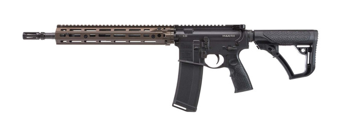Daniel Defense Daniel Defense DD4 M4A1 RIII 5.56 NATO Rifle with FDE RIS III M-LOK Rail and Collapsible Stock 02-191-04238-047
