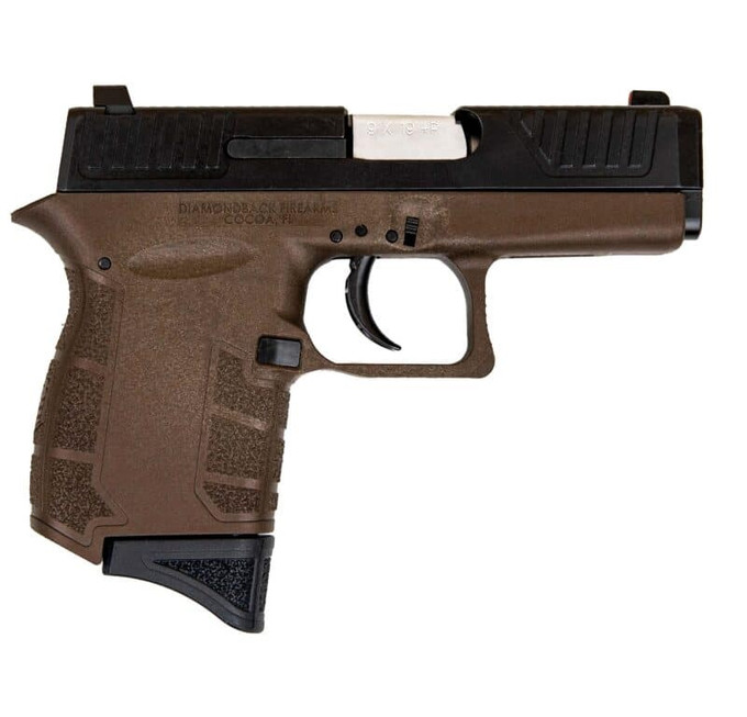 Diamondback Firearms Diamondback Firearms DB9 GEN IV 9mm Semi-Auto Pistol with Windage-Adjustable Sights DB0200P071