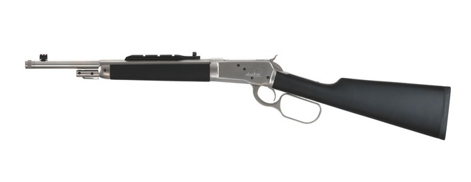Taylor's & Company Taylor's & Company 1892 Alaskan Lever Action Rifle in 44 Magnum, Matte Chrome Finish 220097
