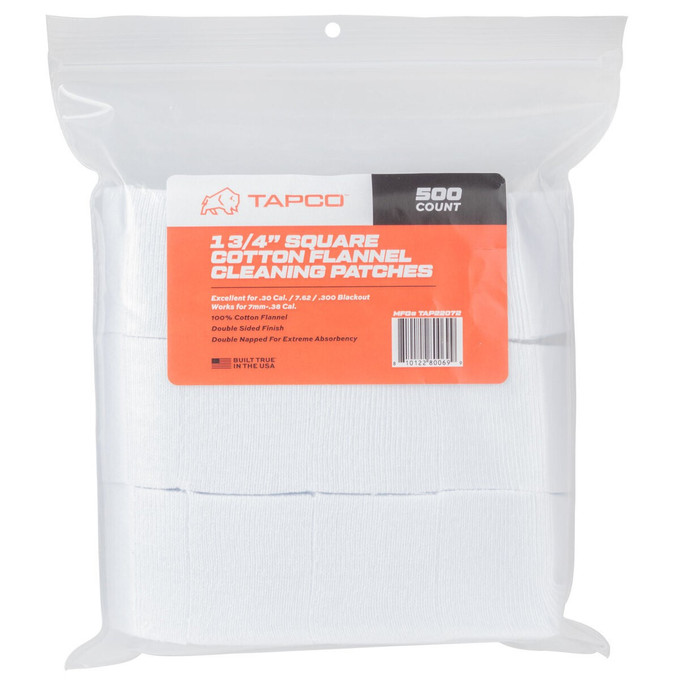 Tapco SQUARE PATCHES 1.75" 500 COUNT TAP22072