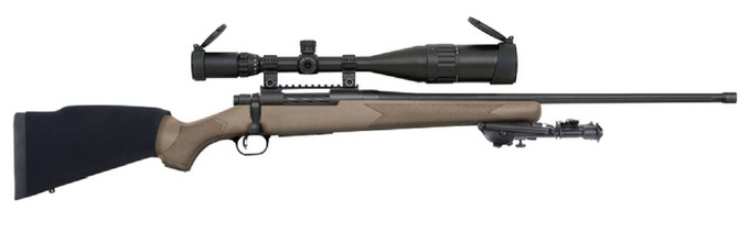 Mossberg Mossberg Patriot Night Train I 6.5 Creedmoor Bolt Action Rifle with Scope and Bi-Pod 28019