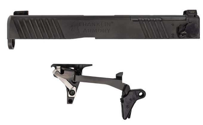 Franklin Armory G-S193 G19 G3 BINARY SLIDE BLK 17-50060-BLK