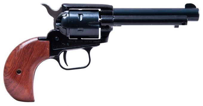 Heritage Manufacturing Heritage Manufacturing Rough Rider Bird Head Revolver in .22 LR / .22 Magnum with Blue Finish and Cocobolo Grips RR22MB4BH