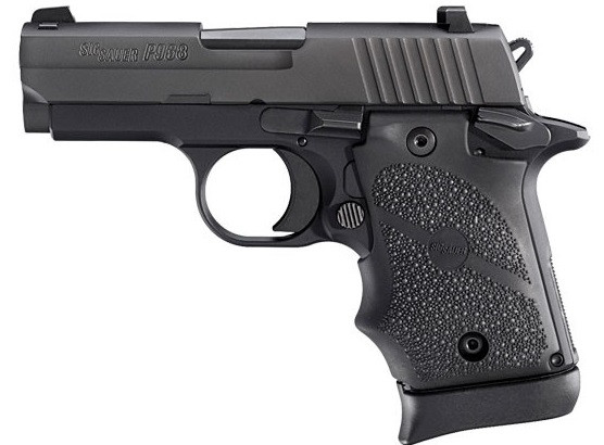 SIG SAUER SIG SAUER P938 9mm Nitron Finish Semi-Auto Pistol with SIGLITE Night Sights and 7-Round Magazine 938M-9-BRG-AMBI