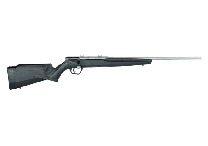 Savage Arms Savage Arms B22 Magnum Bolt Action Rifle with Stainless Finish and Synthetic Stock 70502