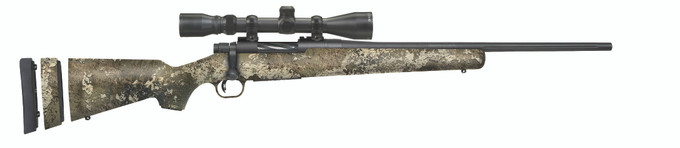 Mossberg Mossberg Patriot Super Bantam Rifle in 6.5 Creedmoor with True Timber Strata Camo Stock and Scope Package 28050