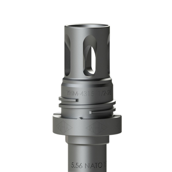 Yankee Hill Machine Company FLASH HIDER MINI QD 1/2-36 YHM-4315-36A