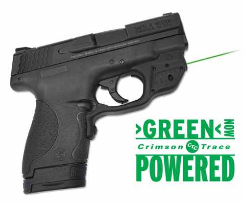 Crimson Trace LASERGUARD S&W SHIELD GREEN LG-489G