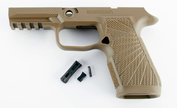 Wilson Combat GRIP MOD WCP320 CRRY TAN SFTY 320-CST